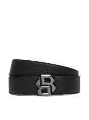 BOSS Pasek 50529609 Czarny. Czarne paski męskie Boss, ze skóry. Za 449.99 zł.