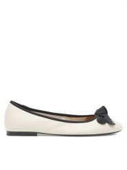 Gino Rossi Baleriny COZY-HS001-1-2 Écru. Balerinki damskie Gino Rossi, bez wzorów, ze skóry, bez obcasa, bez zapięcia. Za 199.99 zł.