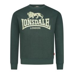 Bluza Lonsdale Go Sport. Zielone bluzy męskie Lonsdale, m, bez wzorów, casualowe, bez ramiączek, bez kaptura. Za 237.50 zł.