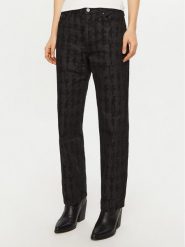 KARL LAGERFELD Jeansy A1W10015 Czarny Relaxed Fit. Czarne jeansy damskie KARL LAGERFELD, bez wzorów, z bawełny. Za 759.99 zł.
