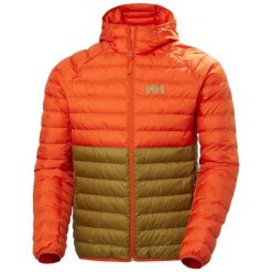 Kurtka z kapturem Helly Hansen Banff. Brązowe kurtki męskie Helly Hansen, bez wzorów, z materiału, sportowe, z kapturem. W wyprzedaży za 781.00 zł.