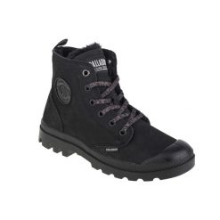 Buty sportowe Sneakersy damskie, Palladium Pampa Hi Zip WL. Czarne obuwie sportowe damskie Palladium, bez wzorów, z gumy, bez zapięcia, trekkingowe. Za 479.00 zł.