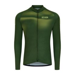 Męska koszulka rowerowa z długim rękawem - Onwards Four. Zielone bluzy męskie KEADA SPORTS, m, bez wzorów, sportowe, bez ramiączek, bez kaptura. Za 332.00 zł.