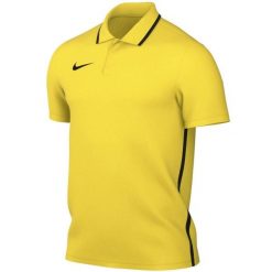 Koszulka męska Nike Dri-Fit Park 26 Polo. Żółte koszulki sportowe męskie Nike, m, bez wzorów, z poliesteru, bez ramiączek, dri-fit (nike). Za 89.99 zł.