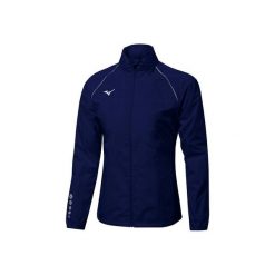 Kurtka Mizuno Osaka Wind. Niebieskie kurtki męskie Mizuno, m, bez wzorów, z materiału, bez kaptura. Za 253.00 zł.