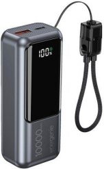 Powerbank Gembird GEMBIRD Powerbank o pojemności 10000mAh wyświetlacz LCD szybkie ładowanie 20W kolor szary. Szare powerbanki Gembird. Za 65.56 zł.