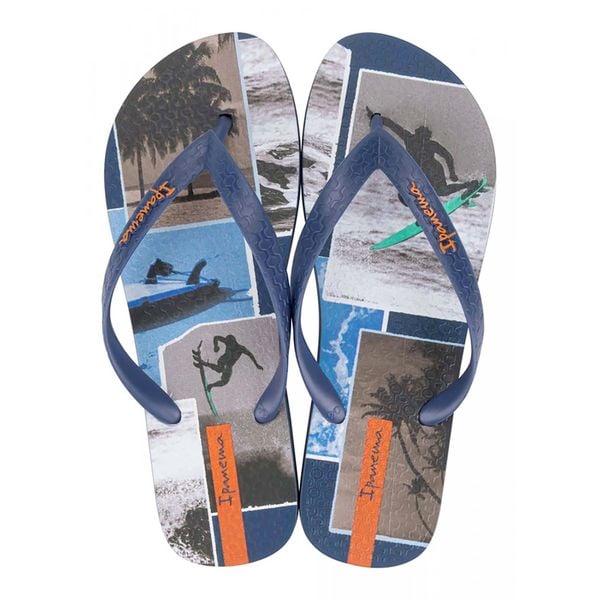 Klapki Ipanema Summer V Ad Dorośli. Brązowe klapki męskie Ipanema, bez wzorów, z materiału, bez zapięcia. Za 154.99 zł.