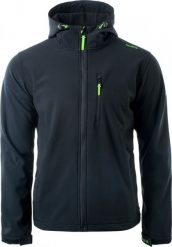 Kurtka męska Iguana czarna r. 2XL. Czarne kurtki męskie IGUANA, m, bez wzorów, bez kaptura. Za 172.38 zł.