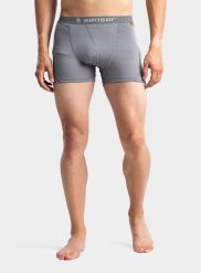 Bokserki termoaktywne męskie Sensor Merino Active Boxers. Szare bokserki męskie Sensor, bez wzorów, z materiału. Za 125.90 zł.