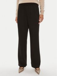 MAX&Co. Spodnie materiałowe Pret 2426136071200 Czarny Regular Fit. Czarne spodnie materiałowe damskie MAX&Co., bez wzorów, z materiału. Za 399.99 zł.