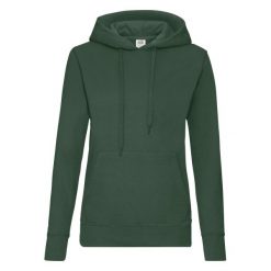 Bluza Damska Z Kapturem. Zielone bluzy damskie fruit of the loom, s, bez wzorów, bez ramiączek, z kapturem. Za 83.99 zł.