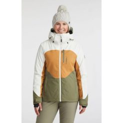 Kurtka zimowa na narty i snowboard damska O'Neill Carbonite 10K/10K. Brązowe kurtki sportowe damskie O'Neill, na zimę, bez wzorów, bez ramiączek, bez kaptura, narciarskie. Za 399.00 zł.