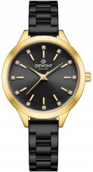 Zegarek Giewont Zegarek Damski Giewont Sapphire Złoto Czarny GW2720-B4. Czarne zegarki damskie Giewont, złote. Za 218.01 zł.