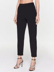 Pinko Spodnie materiałowe Parana 100137 A0HC Czarny Slim Fit. Czarne spodnie materiałowe damskie Pinko, bez wzorów, z materiału. Za 779.99 zł.