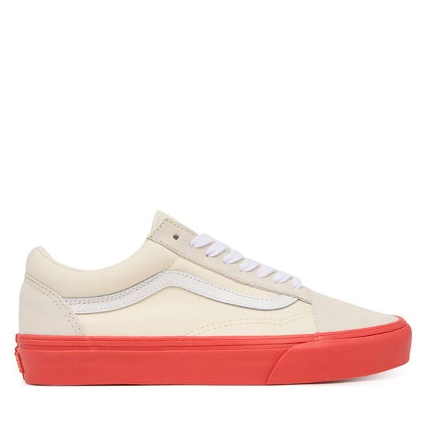Tenisówki Vans. Żółte trampki i tenisówki damskie Vans, bez wzorów, bez zapięcia. Za 274.99 zł.