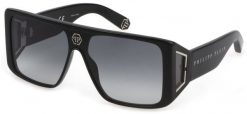Okulary PHILIPP PLEIN SPP014V990700. Okulary przeciwsłoneczne, Kolor czarny. Mężczyzna. NoSize. Czarne okulary przeciwsłoneczne damskie Philipp Plein. Za 666.05 zł.