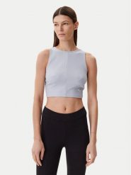 Puma Top Ess 629765 Błękitny Slim Fit. Niebieskie topy damskie Puma, s, bez wzorów, z bawełny, bez kołnierzyka, bez ramiączek. Za 99.99 zł.