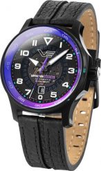 Zegarek męski Vostok Europe YN55-592C760 czarny. Czarne zegarki męskie Vostok Europe, bez wzorów. Za 2,556.79 zł.