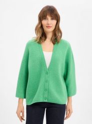 American vintage Damski kardigan z wełną - Damsville Kobiety Sztuczne włókno zielony jednolity, XS/S. Zielone kardigany damskie American Vintage, s, bez wzorów, z wełny, eleganckie, bez kołnierzyka. Za 629.95 zł.