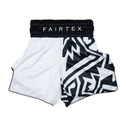 Spodenki bokserskie Fairtex Boxing BT2003 "Monochrome". Białe szorty damskie FAIRTEX, bez wzorów, sportowe. W wyprzedaży za 223.20 zł.