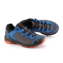 Buty niskie trekkingowe męskie Alpine Pro Ibane 2 Vibram. Niebieskie trekkingi męskie Alpine Pro, na zimę, z gumy, przed kostkę, bez zapięcia. Za 569.00 zł.