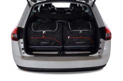 Torby Do Bagażnika Citroen C5 Tourer 2008-2017 5Szt Kjust. Czarne torby podróżne damskie KJUST, bez wzorów, z kauczuku. Za 1,546.00 zł.