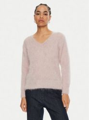 Dixie Sweter M277K009A Różowy Relaxed Fit. Czerwone swetry nierozpinane damskie Dixie, m, bez wzorów, z syntetyku, bez kołnierzyka, bez ramiączek. Za 309.99 zł.