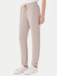 Liu Jo Spodnie dresowe TF5093 J4616 Beżowy Regular Fit. Brązowe spodnie dresowe damskie Liu Jo, bez wzorów, z dresówki. Za 679.99 zł.