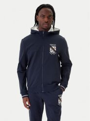 Aeronautica Militare Bluza 261FE2096UF00674 Granatowy Regular Fit. Niebieskie bluzy męskie Aeronautica Militare, m, bez wzorów, z bawełny, bez ramiączek, bez kaptura. Za 749.99 zł.