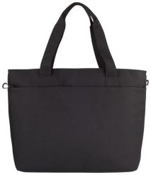 Clique 2.0 Tote Bag torba na laptop Shantung Pongee – Black. Czarne torby na laptopa damskie CLIQUE, bez wzorów, z poliesteru. Za 161.37 zł.