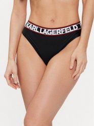 KARL LAGERFELD Dół od bikini 240W2222 Czarny. Czarne bikini KARL LAGERFELD, bez wzorów, z syntetyku. Za 149.99 zł.