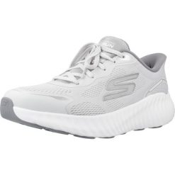Buty SKECHERS GO RUN NOW REGENT Szary. Szare obuwie sportowe damskie Skechers, bez wzorów, z syntetyku, bez zapięcia. Za 425.52 zł.