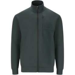 Bluza zapinana na zamek błyskawiczny Virtus Taro. Zielone bluzy męskie VIRTUS, m, bez wzorów, bez ramiączek, bez kaptura. Za 336.00 zł.