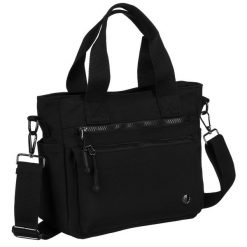 Shopperka damska Peterson PTN CSM-07 czarna. Czarne shopperki damskie Peterson, bez wzorów, bez dodatków. Za 89.99 zł.
