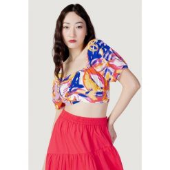 Stanik opaska Kobieta ONLY ONLNOVA LIFE S/S GEORGIA AOP PTM. Żółte bielizna sportowa damska ONLY, m, bez wzorów. Za 118.35 zł.