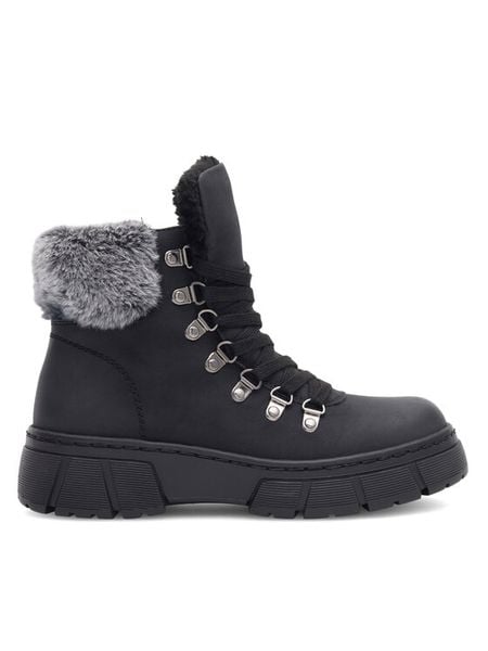 Go Soft Trapery KATJA SWS6157-01 Czarny. Czarne trapery damskie GO SOFT, z materiału, bez zapięcia. Za 129.99 zł.