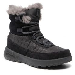 Śniegowce Columbia. Czarne śniegowce damskie Columbia, bez zapięcia. Za 379.99 zł.