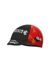 Czapka rowerowa Alé Cycling Bahrain Victorious. Czarne czapki damskie ALÉ CYCLING, bez wzorów, z bawełny, klasyczne. Za 151.15 zł.