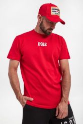 T-shirt DSQUARED2. T-shirty męskie Dsquared2, m, bez wzorów, bez kołnierzyka, bez ramiączek. W wyprzedaży za 930.30 zł.