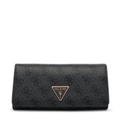 Portfel Guess. Czarne portfele damskie Guess. Za 289.99 zł.