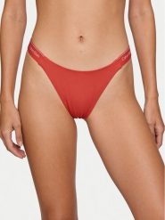 Calvin Klein Swimwear Dół od bikini LV00Q61206 Różowy. Czerwone bikini Calvin Klein Swimwear, m, bez wzorów, z syntetyku. Za 209.99 zł.