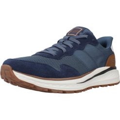 Tenisówki Skechers Model Slip-ins Slade Ultra-mercer Kolor Niebieski. Niebieskie trampki męskie Skechers, bez wzorów, ze skóry, bez zapięcia. Za 381.19 zł.