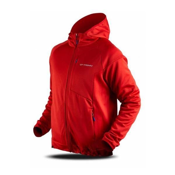 Bluza Trimm BART LADY. Czerwone bluzy damskie TRIMM, na zimę, bez wzorów, sportowe, bez ramiączek, bez kaptura. W wyprzedaży za 154.00 zł.