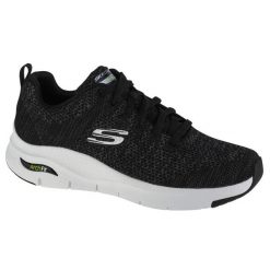 Buty do chodzenia męskie Skechers Arch Fit Paradyme. Białe buty zimowe męskie Skechers, bez wzorów, z gumy, bez obcasa, bez zapięcia. Za 419.99 zł.