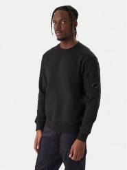 C.P. Company Bluza RCCMSS713A005086W Czarny Regular Fit. Czarne bluzy męskie C.P. Company, m, bez wzorów, z bawełny, bez ramiączek, bez kaptura. Za 839.99 zł.