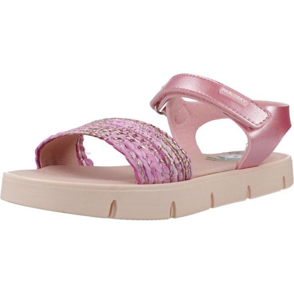 Sandały PABLOSKY 447977P Rose. Czerwone buty zimowe męskie Pablosky, bez wzorów, z syntetyku, bez obcasa, bez zapięcia. Za 178.99 zł.