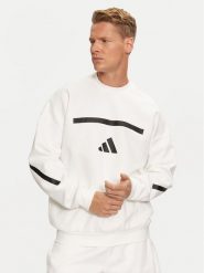 Adidas Bluza Z.N.E. JF2451 Biały Loose Fit. Białe bluzy męskie Adidas, m, bez wzorów, z bawełny, bez ramiączek, bez kaptura. Za 269.99 zł.