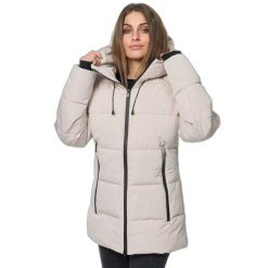 Parka dla kobiet Lonsdale Sally. Brązowe parki damskie Lonsdale, na zimę, l, z aplikacjami, z puchu, z kapturem. Za 508.50 zł.