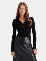 Morgan Sweter 252-MBANOU Beżowy Slim Fit. Brązowe swetry nierozpinane damskie Morgan, s, bez wzorów, z wiskozy, bez kołnierzyka, bez ramiączek. Za 189.99 zł.
