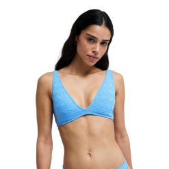 Trójkątny stanik bikini dla Kobiety PARADISE WAVE Niebieski. Niebieskie stroje kąpielowe damskie Roxy, xl, bez wzorów, z elastanu. Za 169.99 zł.
